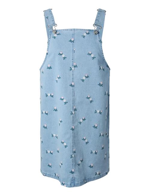 Pieces | Pcflora Sl Denim Emb Spencer Dress | S