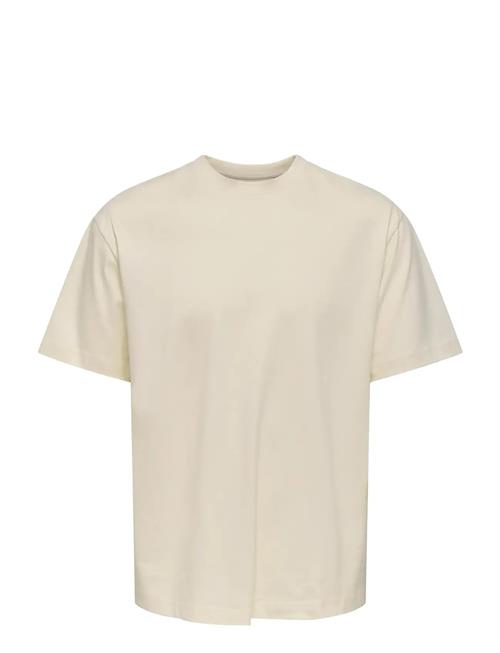 ONLY & SONS | Onswhite Lotus Life Rlx Ss Lic Tee | XXL