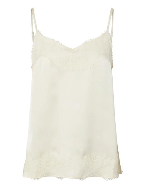 Pieces | Pcariel Sl Lace Detail Top D2D Pp Bc | L