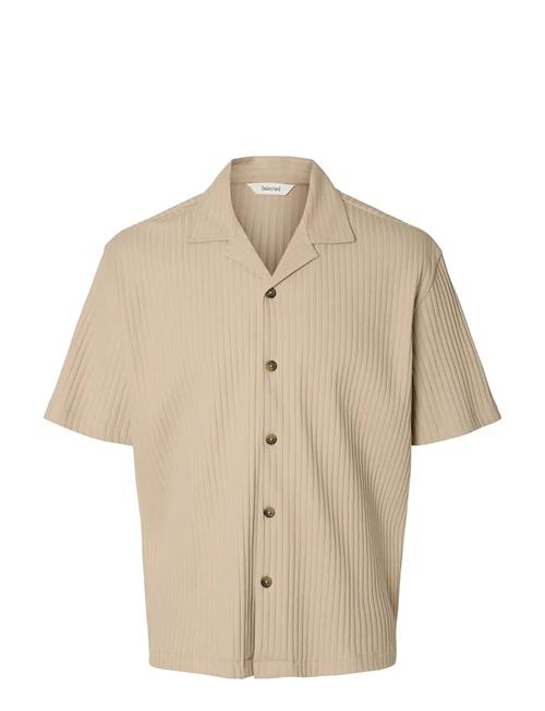 Selected | Slmrelaxsimon Ribbed Ss Overshirt | S
