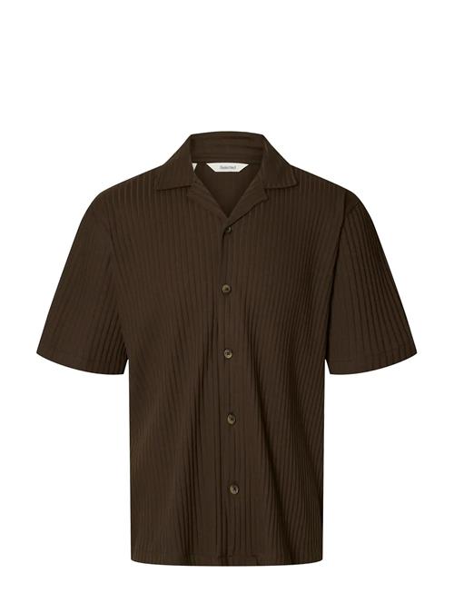 Selected | Slmrelaxsimon Ribbed Ss Overshirt | XXL