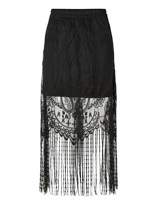 Pieces | Pcclair Hw Ankle Lace Tassels Skirt Kca | M