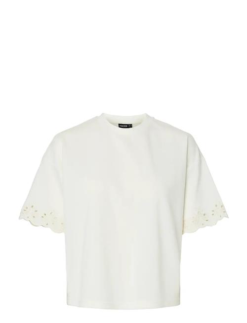 Pieces | Pcchilli Summer Ss Broderi Tee Jrs Bc | M