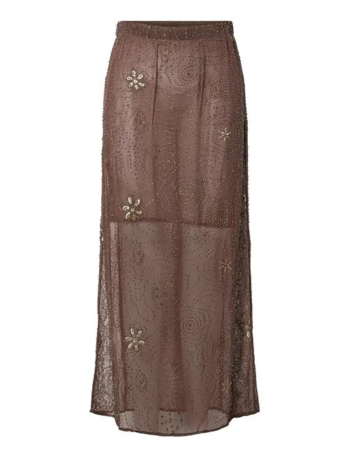 YAS | Yasnura Mesh Hw Ankle Skirt - Fest | 34