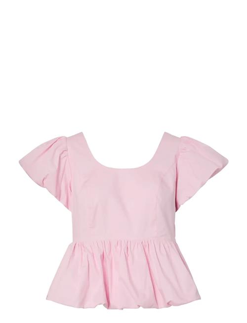 YAS | Yasnille Ss Bubble Hem Top | 36