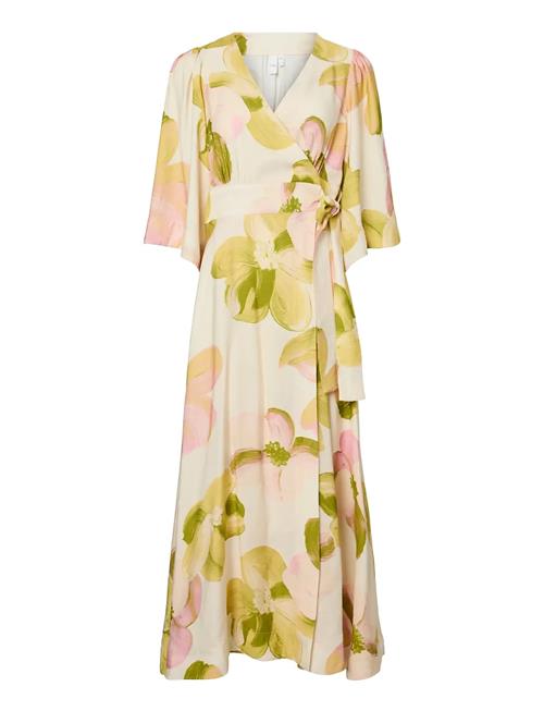 YAS | Yasmarga 3/4 Wrap Long Dress S. - Show | 38