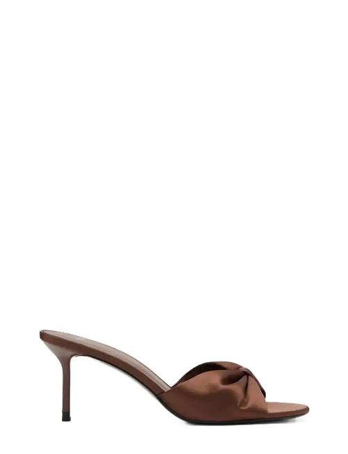 Mango | Satin-Finish Sandals With Bow | 41