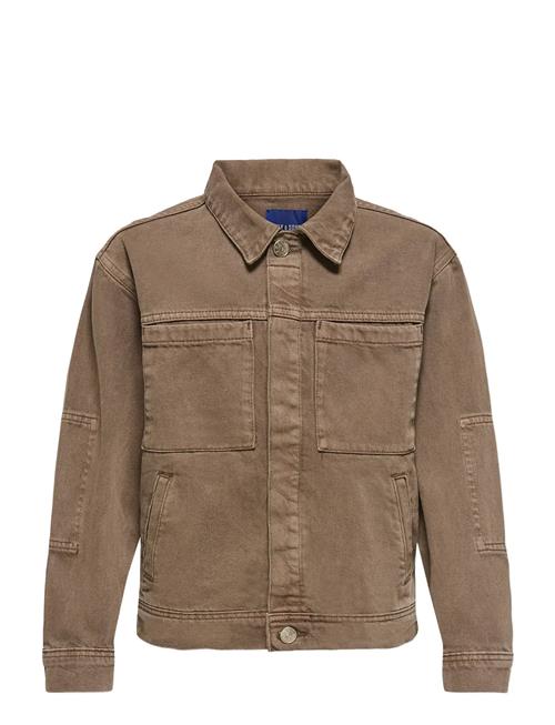 ONLY & SONS | Osjentire Brown 6609 Tai Dnm Jacket | 140