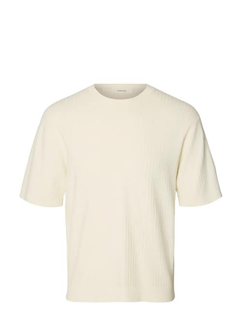 Selected | Slmhenry Ss Knit Structure Tee | XXL