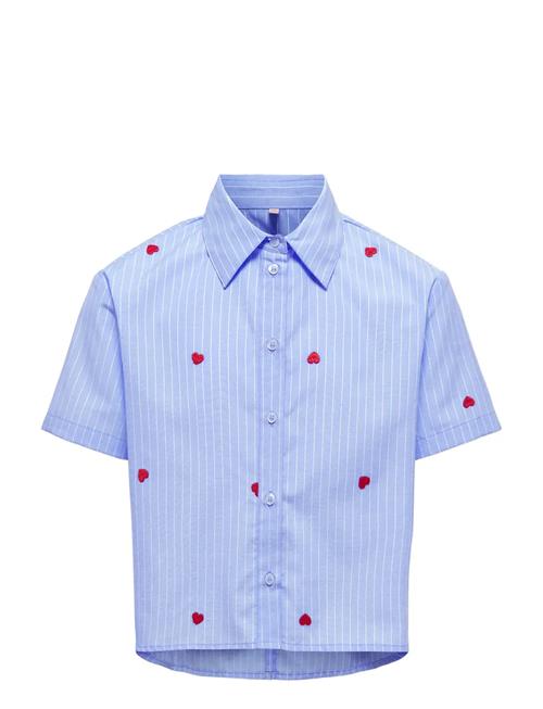 Kids Only | Kognew Lina Ss Stripe Emb Shirt Wvn | 164