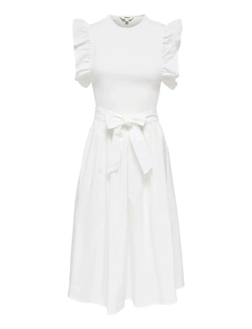 ONLY | Onlavalora S/L Long Belt Dress Wvn Ex | M