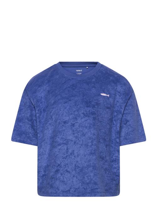 name it | Nkfhildimar Terry Ss Rlx Sh Top | 134-140
