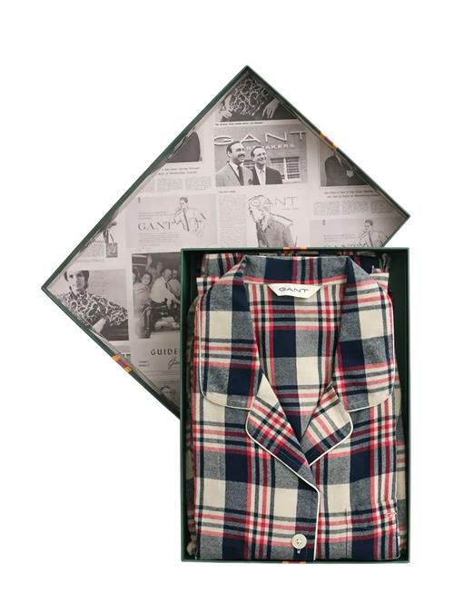 GANT | Flannel Pajama Set Gift Box | L
