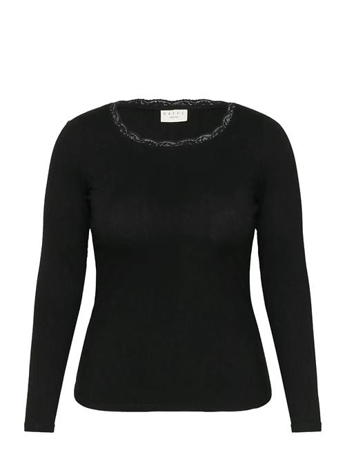 Kaffe Curve | Kcomia U-Neck Tee | L
