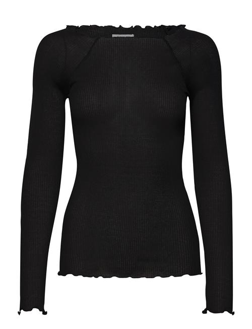 Rosemunde | Rwbliss Silk Ls Boatneck T-Shirt | XL