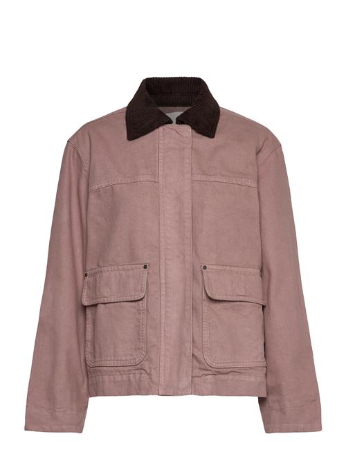 Mango | Corduroy Collar Denim Jacket | L