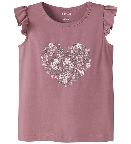Name It Top - NmfVayana - Mesa Rose/Rose Flowers