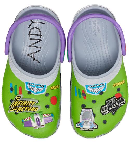 Crocs Sandaler m. Lys - Classic Clog T - Toy Story Buzz - Blue G