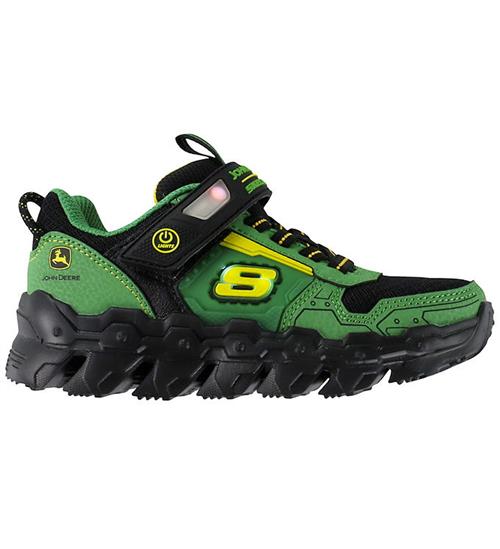 Skechers Blinkesko - Dozer Brights - John Deere - Grøn/Sort