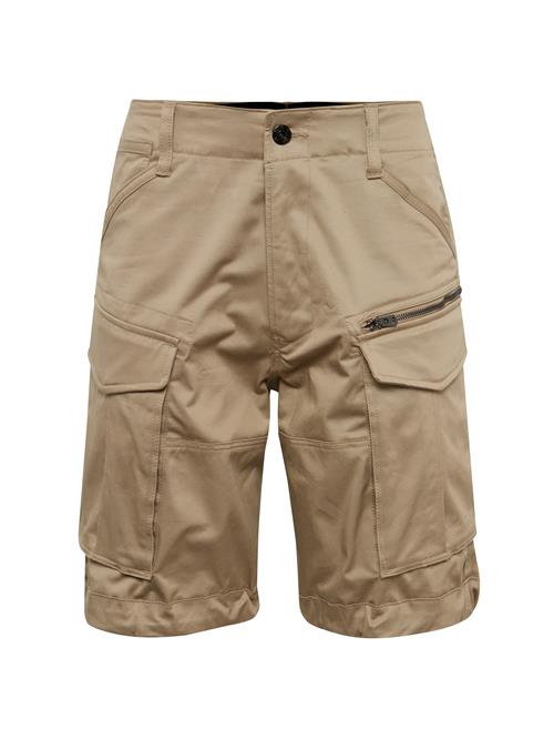 G-STAR Bukser 'Zip Relaxed Short'  beige