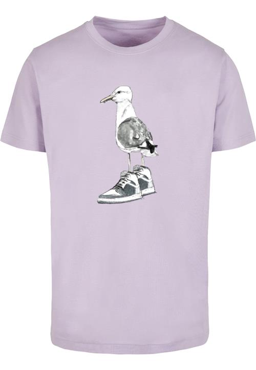 Mister Tee Bluser & t-shirts  lyselilla / sort / hvid
