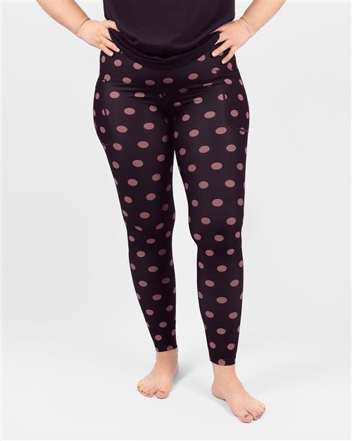 Signature Purple Dot Leggings