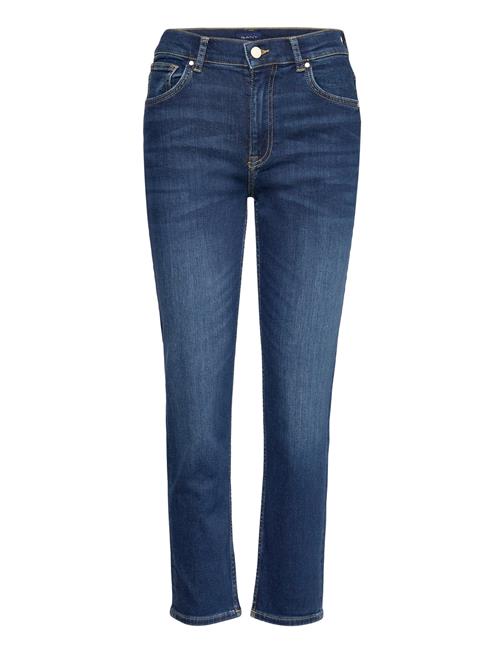 GANT | Cropped Slim Stretch Jeans | 33