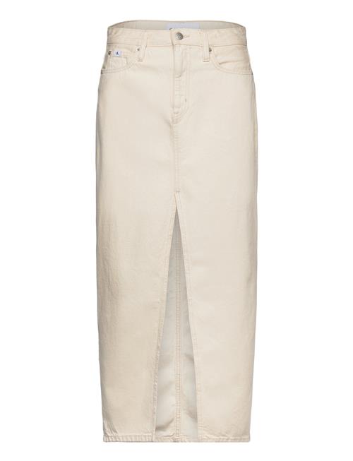 Calvin Klein Jeans | Front Split Maxi Denim Skirt | 29