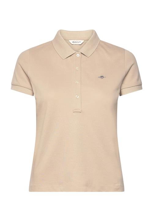 GANT | Slim Sheild Cap Sleeve Pique Polo | L