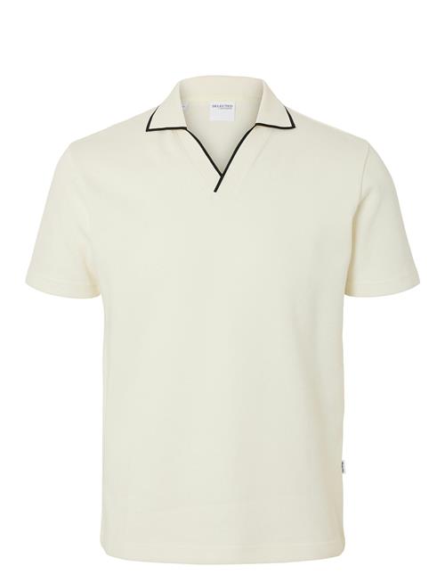 Selected | Slhsangev Split Neck Ss Polo | L