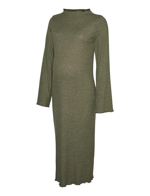 Mamalicious | Mlsadie Ls Hn Jrs Midi Dress | XXL