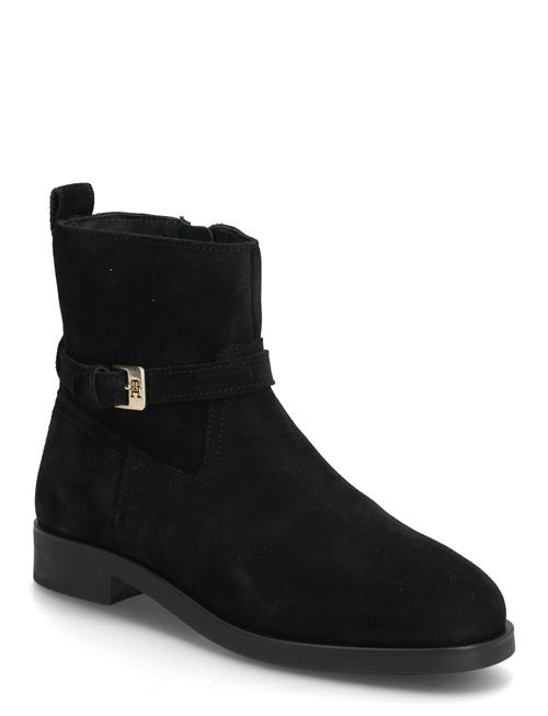Tommy Hilfiger | Th Buckle Riding Suede Bootie | 39