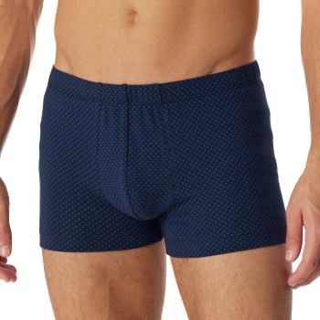 Schiesser Cotton Casuals Boxer Mørkblå bomuld Large Herre