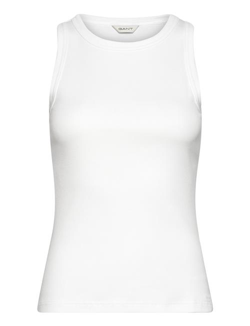 GANT | High Neck Rib Tank Top | S