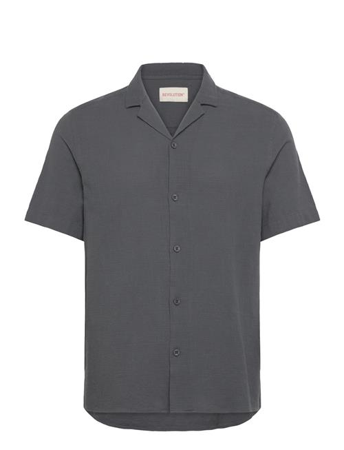 Revolution | Short-Sleeved Cuban Shirt | XL