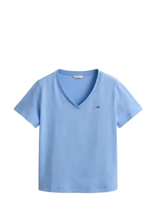 GANT | Reg Shield Ss V-Neck T-Shirt | L
