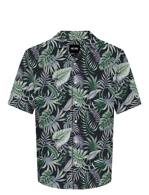 ONLY & SONS | Onswayne Life Aop Ss Viscose Shirt Noos | XL