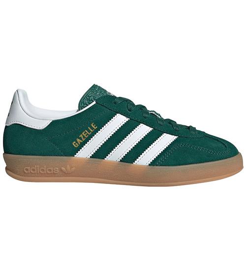 adidas Originals Indendørssko - Gazelle Indoor J - Cgreen/Ftwwht