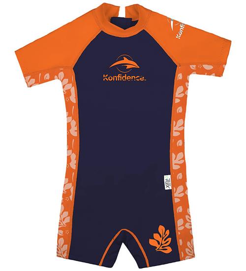 Konfidence Badeheldragt - Warma - UV50+ - Maui Navy Orange