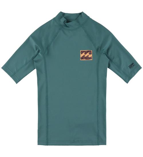 Billabong Badebluse - UV50+ - Re Issue - Grøn m. Print