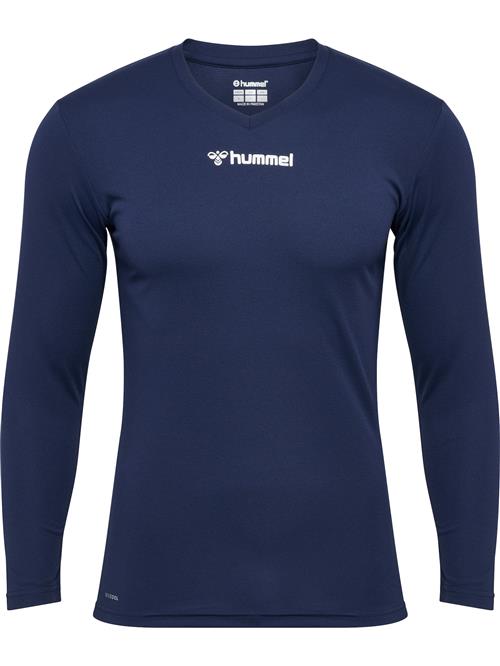 Hummel Funktionsskjorte 'Essential'  navy / hvid
