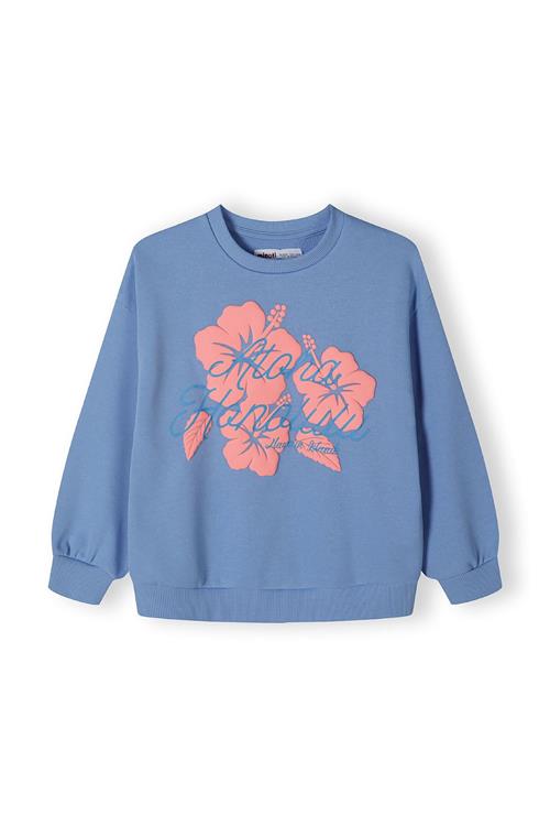 MINOTI Sweatshirt  royalblå / laks