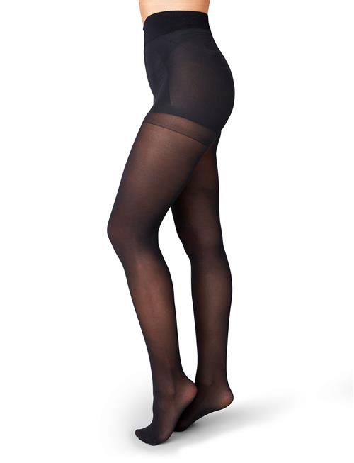 Swedish Stockings | Anna Control Top Tights 40D | XL