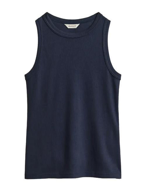 GANT | High Neck Rib Tank Top | XL