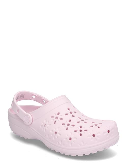 Crocs | Classic Floral Cut Out Clog | 39/40