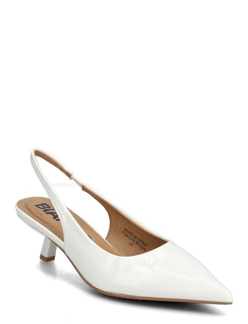 Bianco | Biakristin Kitten Heel Slingback Patent | 37