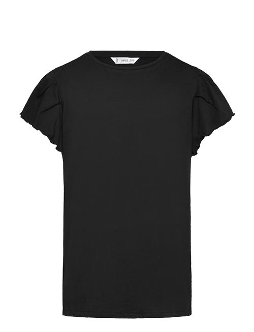 Mango | Short-Sleeved Ruffle T-Shirt | 116
