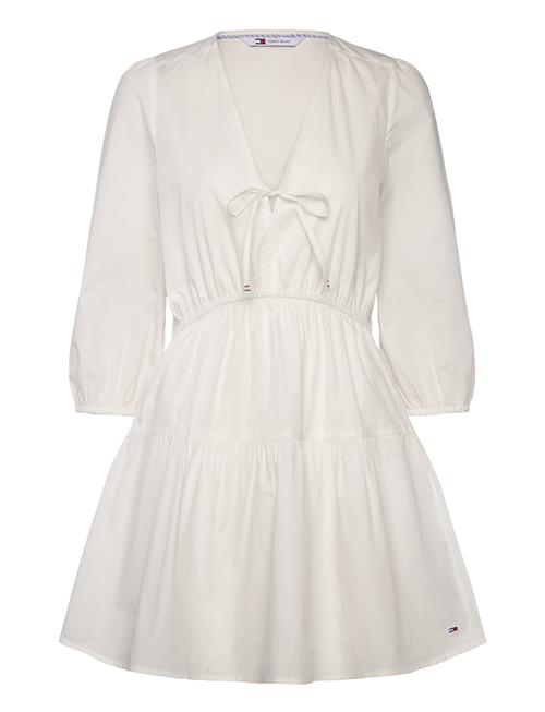 Tommy Jeans | Tjw Poplin Tiered Mini Dress Ext | M