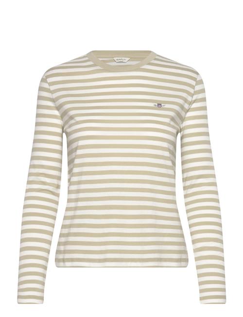 Gant | Reg Striped Shield Ls T-Shirt | XL