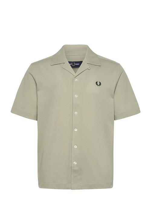 Fred Perry | Compress Mesh Revere Collar Sh | S
